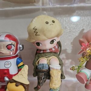 POP MART DIMOO Cute Character Kids Toy with Green Outfit